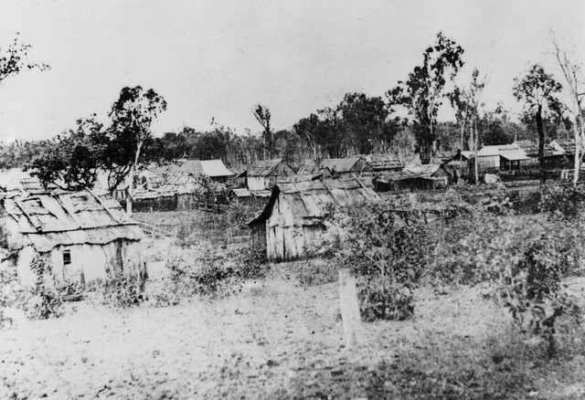 View of Clermont, Central Queensland, 1870