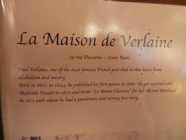 Pau Verlaine, French poet
