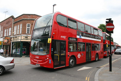 Abellio London West 2446 on Route E1, Greenford Broadway
