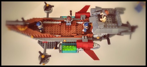 WIP - LEGO SteamPunk Flying Warship