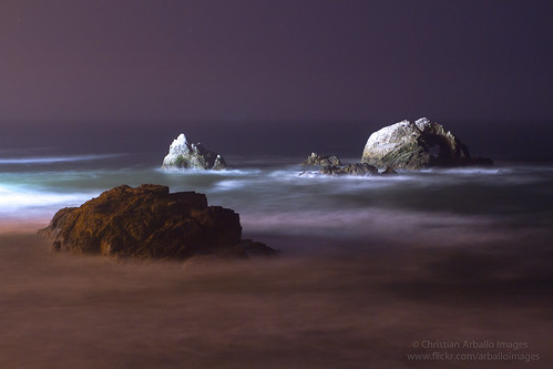sanfrancisco nightphotography cliff house night canon landscapes seascapes boulders end sutrobaths lands canon7d christianarballo