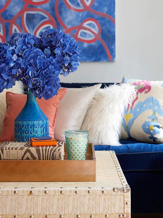 Blue Decor | Home | Interior Decorating | #LivingAfterMidnite