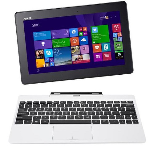 ASUS Transformer Book T100 – Laptop cảm ứng có thể tháo rời màn hình có thêm 2 phiên bản màu trắng &
