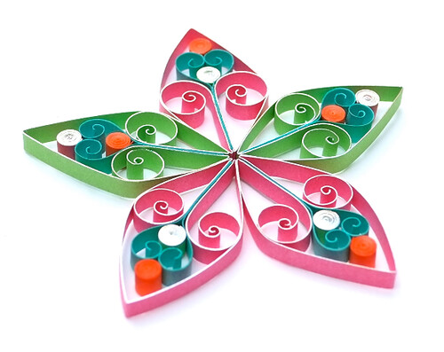 Quilled-Star-Ornament