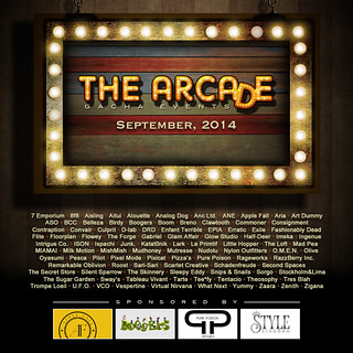 The Arcade - September's Gacha Event Poster