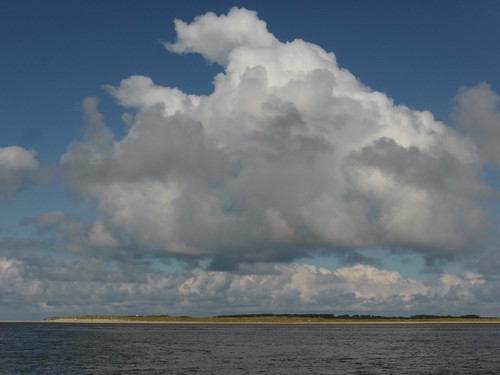 clouds sailing view waddensea zomer2014