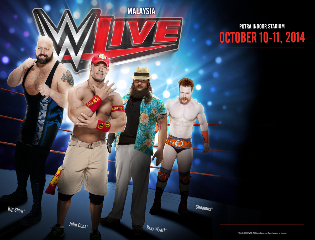 Peraduan Menang Tiket Siri Jelajah WWE LIVE in KL