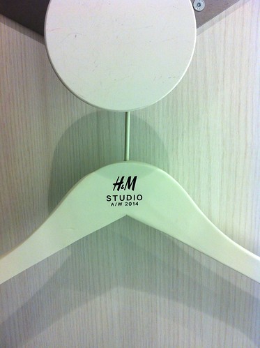H&M A/W 2014 Studio Collection clothes hanger