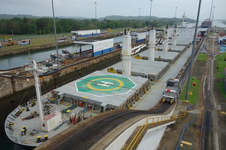 Eclusas de Gatun do Canal do Panamá