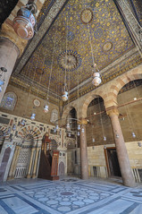 Mihrab (marking the direction of the Kaaba in Mecca) - Madrassa of Sultan al-Zahir Barquq - Qalawun complex