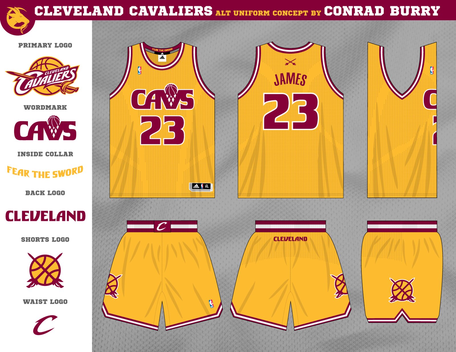 Cleveland Cavaliers Re-Design (Uni-Watch Contest) - Page 3 - Concepts -  Chris Creamer's Sports Logos Community - CCSLC - SportsLogos.Net Forums