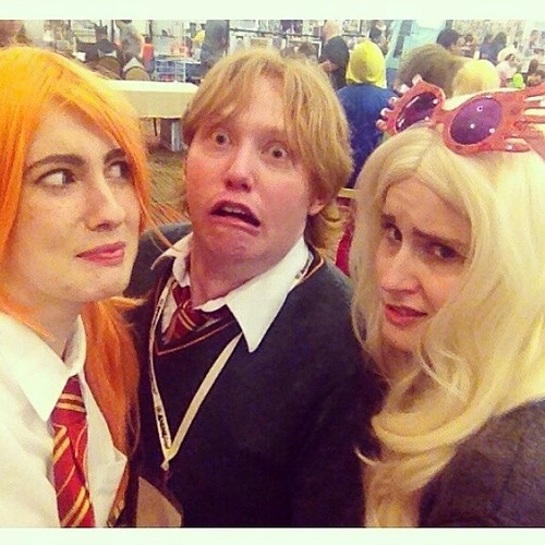 These Weasleys sure are weird... (Photo by @koskyln!)