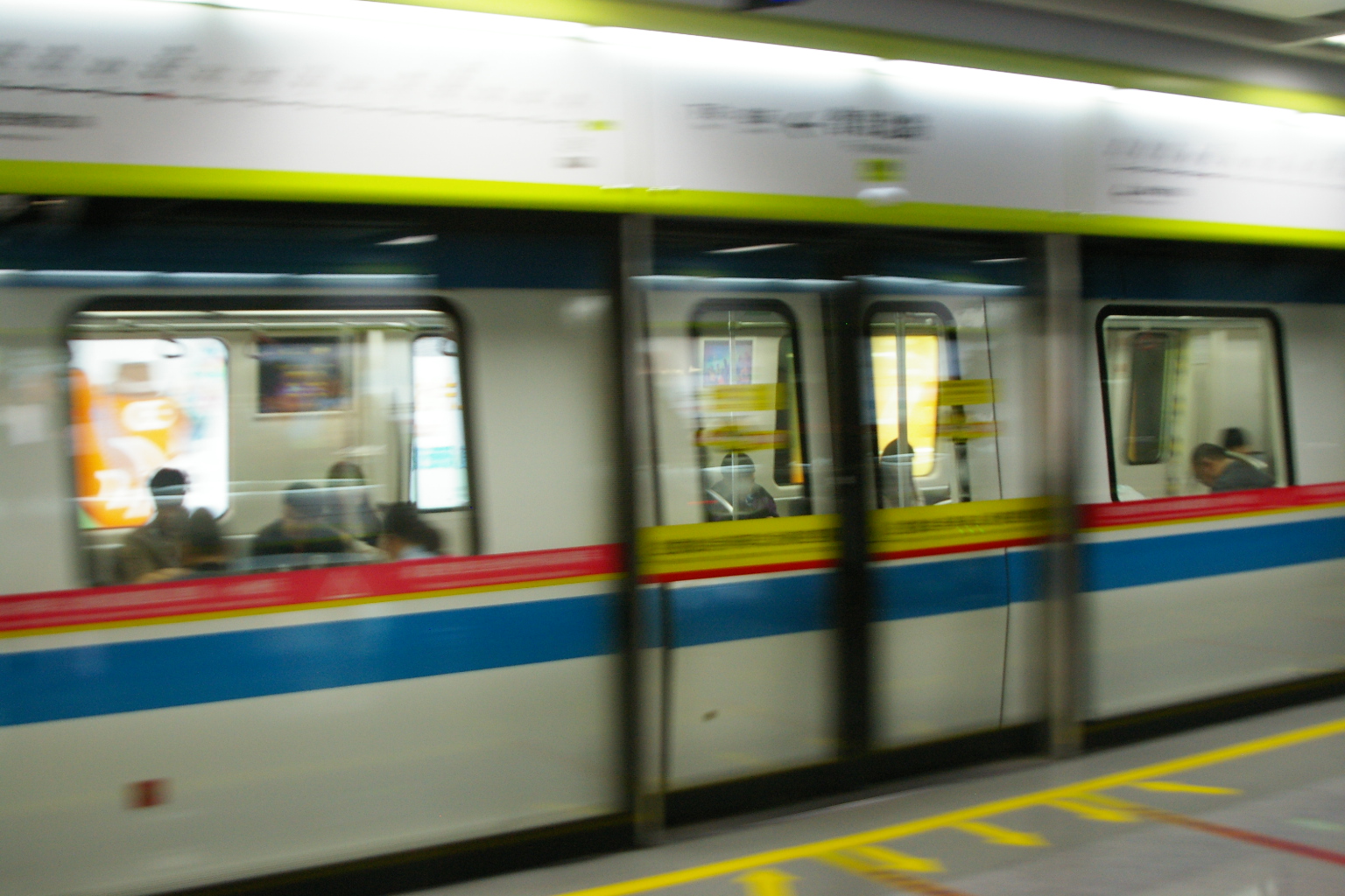 Foshan Metro DKZ29 series in Pujun Beilu, Foshan, Guangdong, China /Mar 19,2014