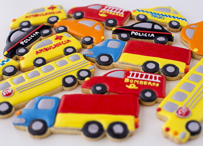 galletas decoradas coches