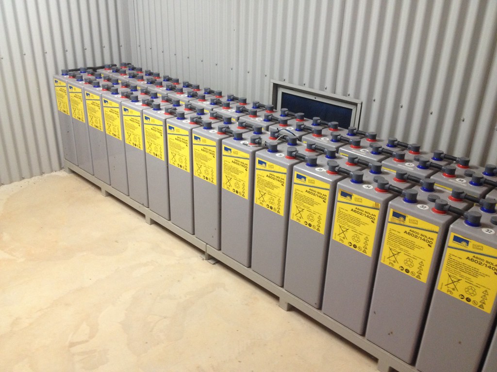 Goombagarin battery bank for solar array