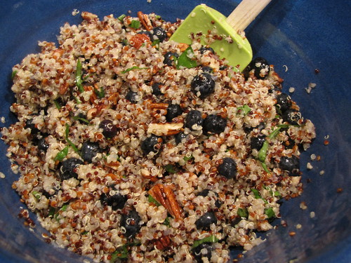 Blueberry Basil Quinoa