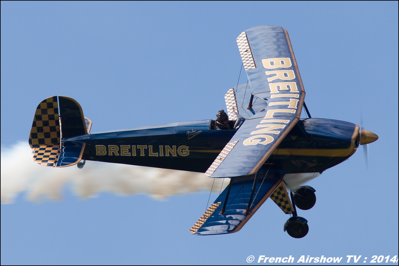 Bücker Breitling Meribel Airshow 2014