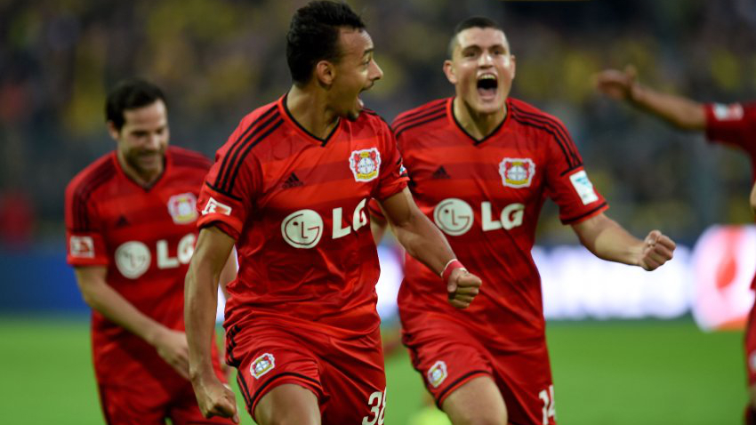 140823_GER_Borussia_Dortmund_v_Bayer_Leverkusen_0_2_Karim_Bellarabi_celebrates_first_HD