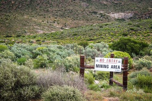 Wollastonite mine near Garies, South Africa