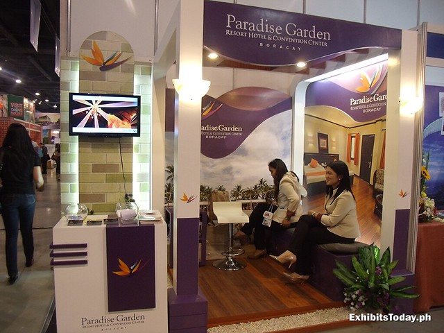Paradise Garden Exhibit Booth 