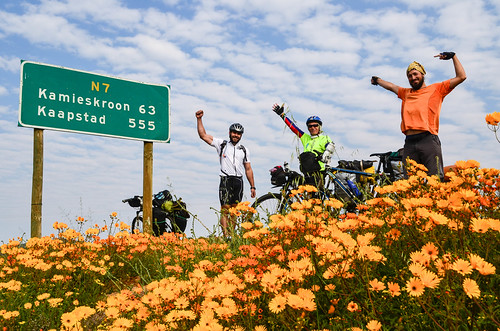 Cycling from the flowers of Namaqualand to Kaapstad