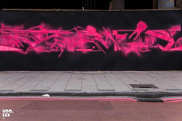 REMI ROUGH & SHOK-1 Collab Mural in South London. Photo ©Hookedblog
