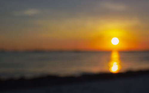 sunset sun blur beach atardecer playa desenfoque es mallorca majorca trenc