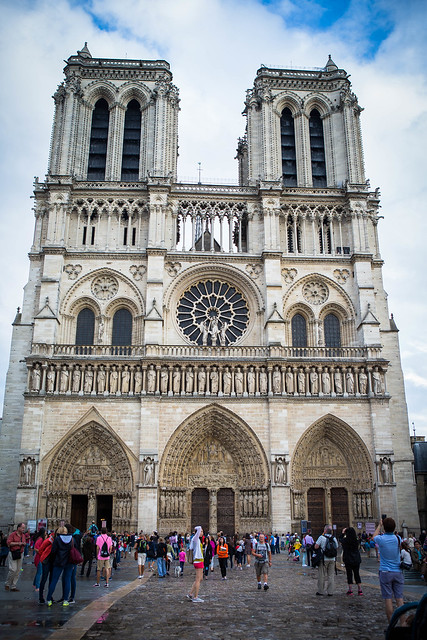 Notre Dame Exterior Views