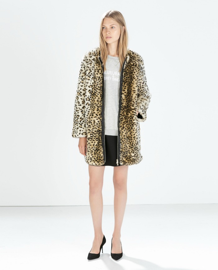 abrigo leopardo zara
