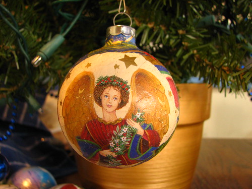 Christmas card ornaments
