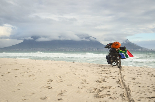 Cycling adventure reached Cape Town