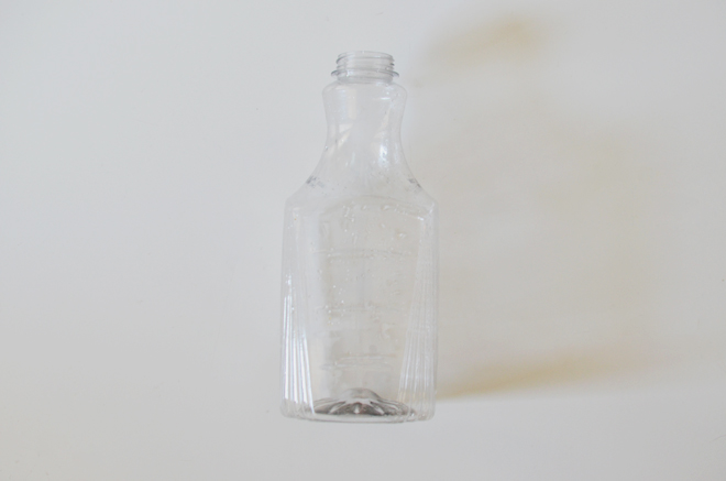 chalk finish recycled bottle