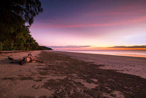beach colors port sunrise vibrant australia pacificocean queensland cairns portdouglas douglas greatbarrierreef fnq farnorthqueensland