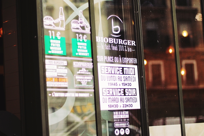 BioBurger Paris, Onde comer barato em Paris, Fast Food Paris, Comida biológica em Paris