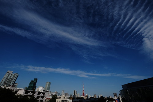 Tokyo summer sky