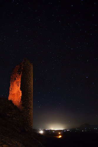 lightpainting torre flash verano nocturna almeria vacaciones gel 2014 abandonada contaminacionluminica vélezrubio