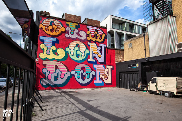 'Your Not My Type' Street Artist Ben Eine's London Solo Show 