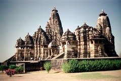 Kandariya Mahadeva Temple, c 950 CE, stone temple, India, Hindu architecture.