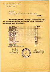 V/1.b. Iparosok összeírása és kijelölése a mohácsi gettóban lévő zsidók ellátására (Mohács, 1944. május 24 – június 13.).