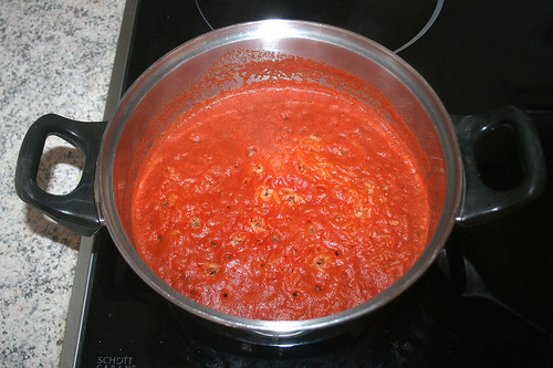 25 - Tomatenreis fertig gegart / Tomato rice - finshed cooking