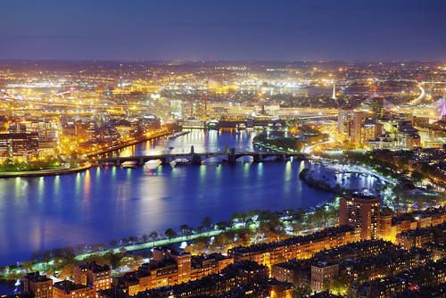 city bridge cambridge tower boston night river observation ma town cityscape br view massachusetts charles center deck observatory prudential longfellow