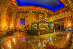 Tampa Theatre Towards the Snack Bar Merge Glow