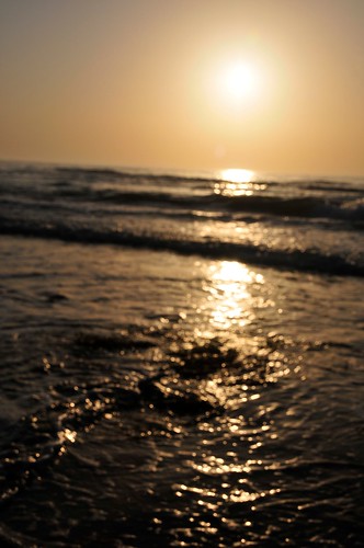 ocean morning summer sky sunrise texas goldenhour southpadreisland