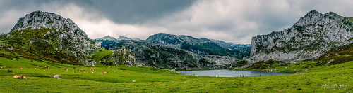 panorama españa naturaleza nature water landscape lago spain nikon asturias paisaje panoramica pan ercina covadonga d600 lagosdecovadonga nikond600 lagolaercina tamron2470mmf28 laercina