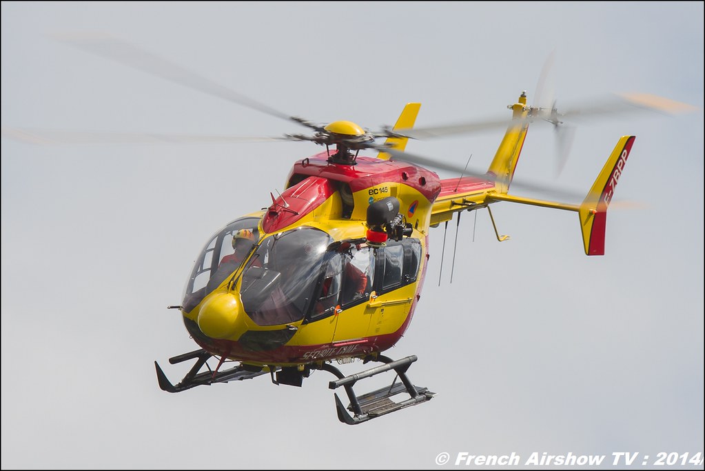 EC-145 Sécurité Civile , meribel airshow 2014