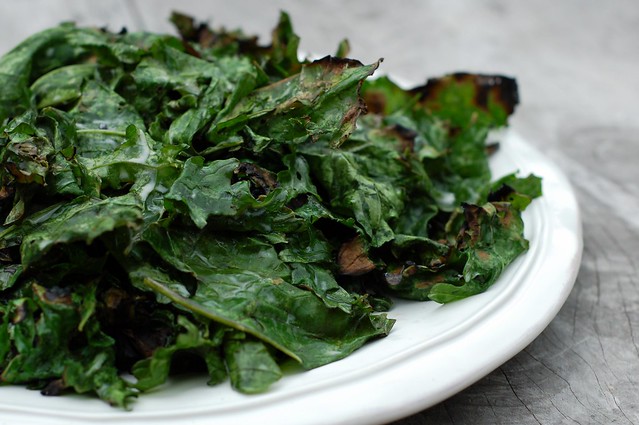 Grilled Coconut Kale by Eve Fox, The Garden of Eating, copyright 2014