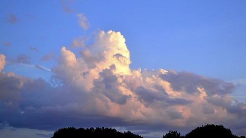 county sunset clouds illinois elgin kane cumulonimbus pwgen pwpartlycloudy