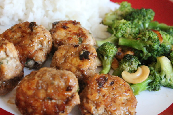Chicken & Tofu Teriyaki Meatballs