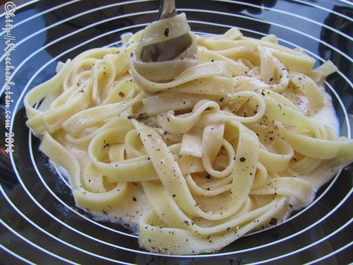 Fettuccine with Cream and Parmesan from Nigel Slater (2)