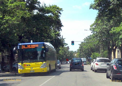 autobus Citelis n°187 in viale Moreali - linea 2A